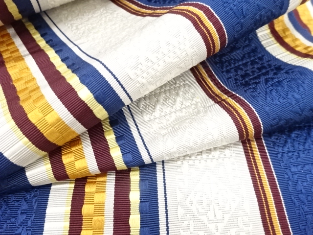  アンティーク　本場筑前博多　名古屋帯地反物